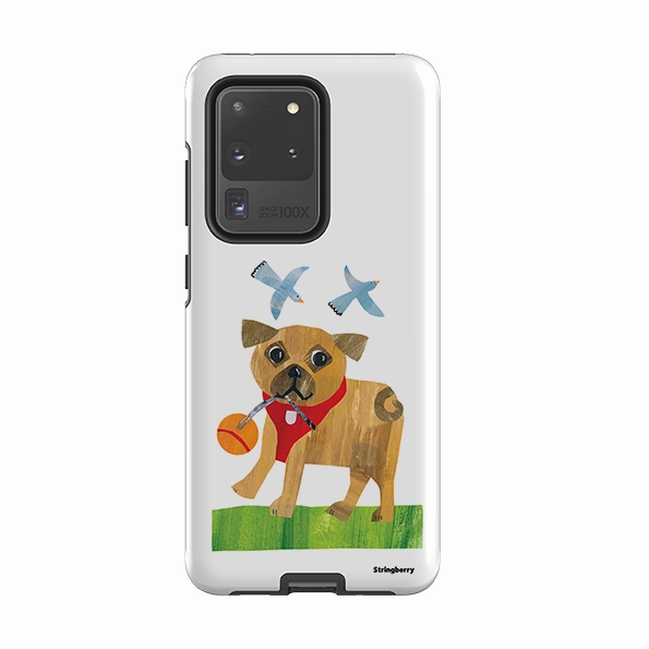 Samsung Tough Case - Days Of Dogs IV By Tracey English Vivid Design Texture