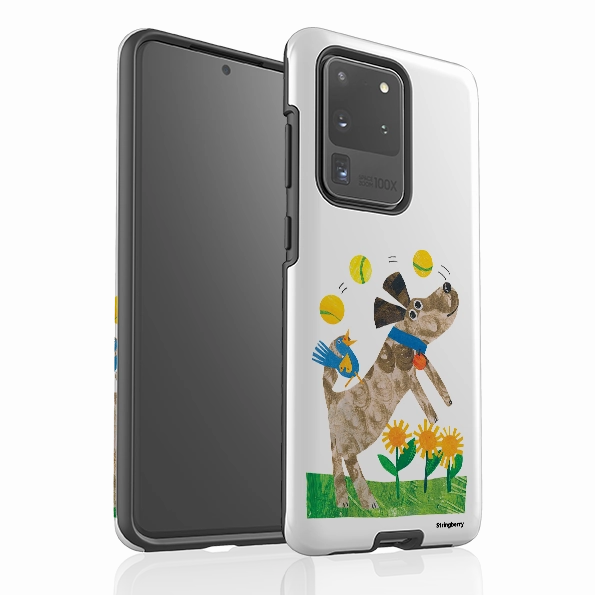 Rugged Grip Samsung Tough Case - Days Of Dogs V By Tracey English