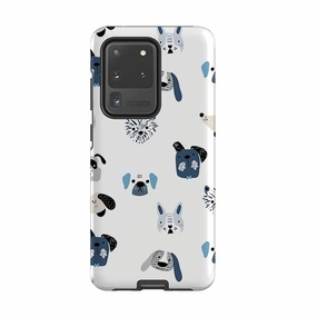 Samsung Tough Case - Dog Pattern Cushioned Edge