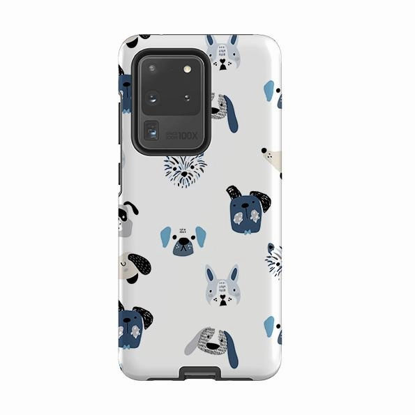 Samsung Tough Case - Dog Pattern Cushioned Edge