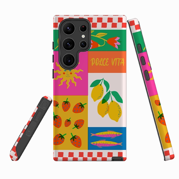 Samsung Tough Case - Dolce Vita Smooth Grip Layer Matte Layer