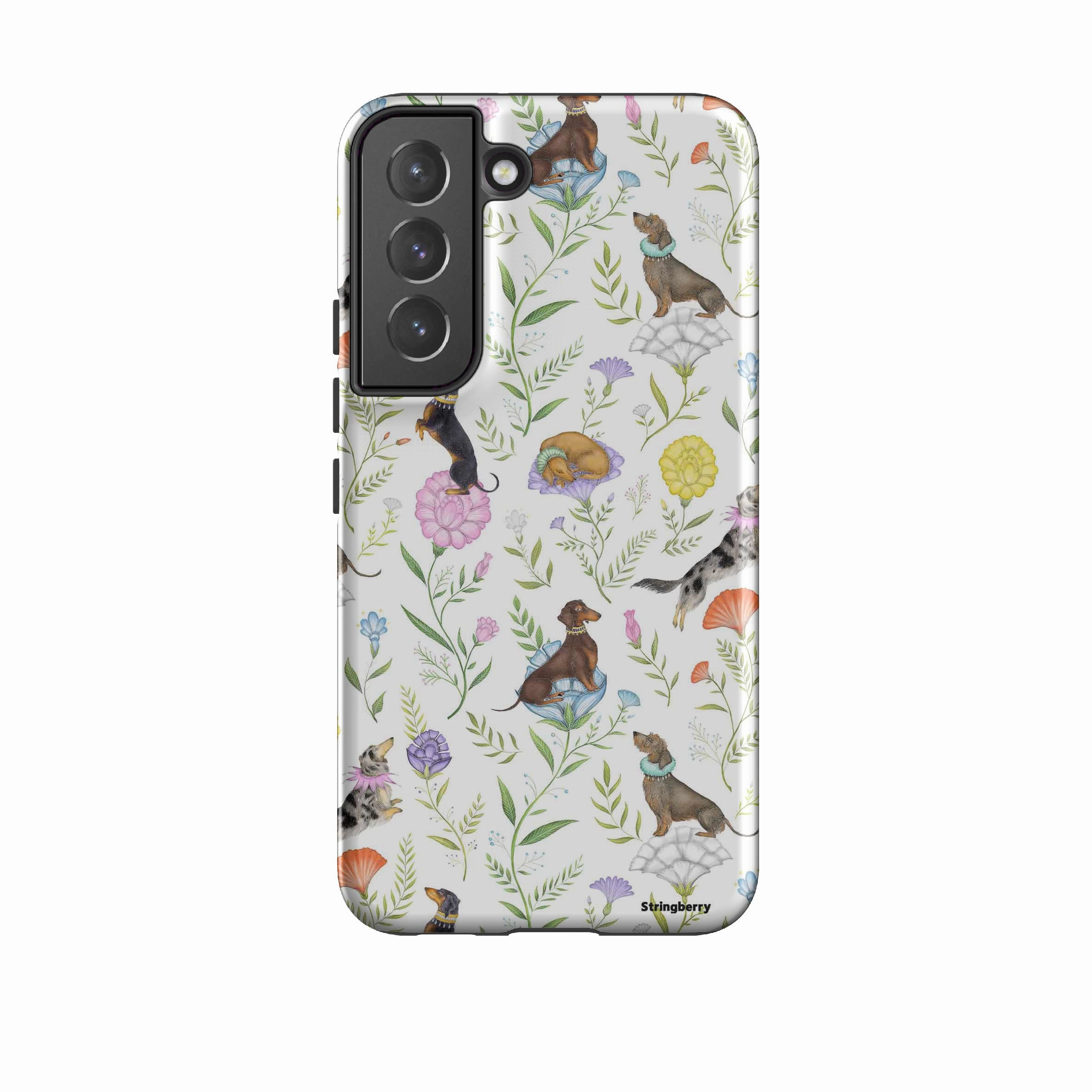 Samsung Tough Case - Doxy Day Afternoon White By Catherine Rowe premium design