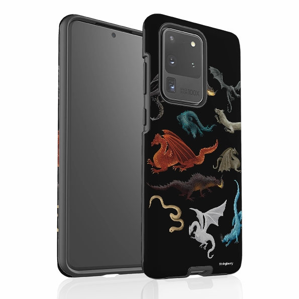 Samsung Tough Case - Dragons, Wyverns, Wyrms By Anna Stead Tough Exterior Unique Pattern