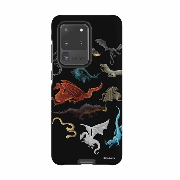 Samsung Tough Case - Dragons, Wyverns, Wyrms By Anna Stead Premium Detail Soft Cushion