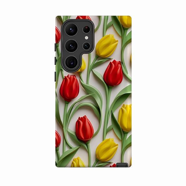 Unique Artwork Samsung Tough  Case - Eindhoven Tulips