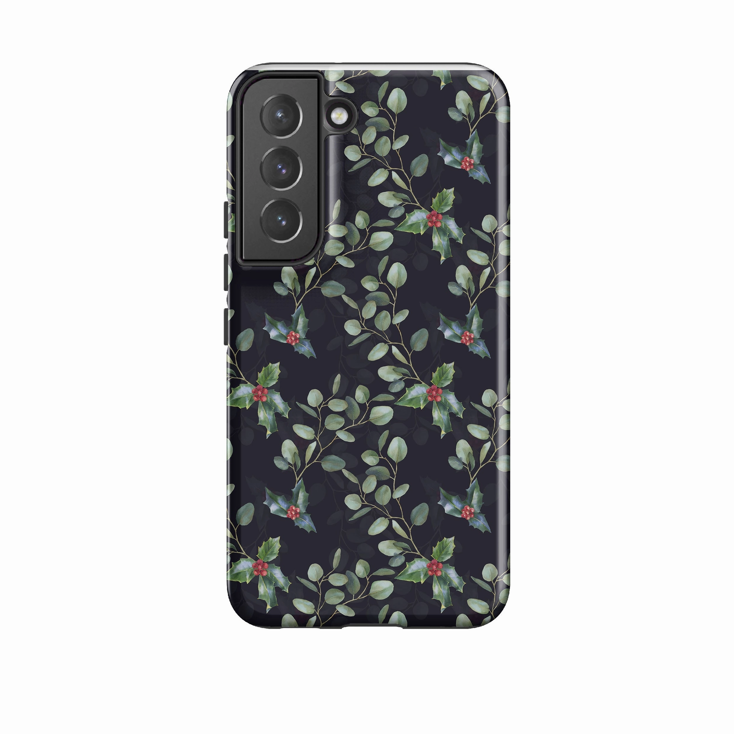Samsung Tough Case - Enchanted Xmas Smooth Edge Design Soft touch layer