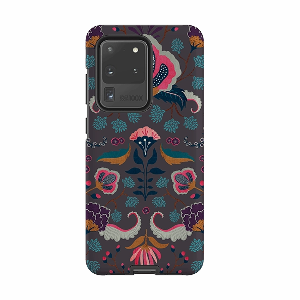 Samsung Tough Case - Folk Floral By Katherine Quinn Smooth Look