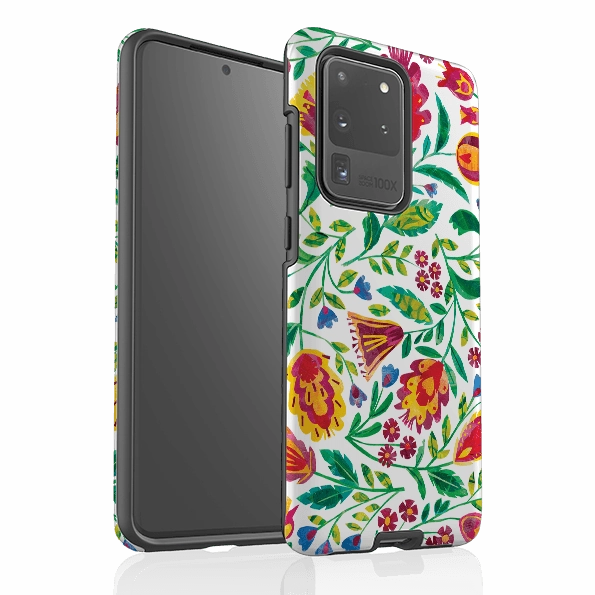 Samsung Tough Case - Folk Pattern By Tracey English Daily Style Urban Minimalism