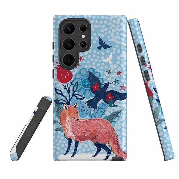 Samsung Tough Case - Fox By Emma Frances Grant Protective Structure