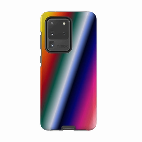 Soft Shield Magnetic Mount Compatible Samsung Tough Case - Front Sequence By Kitty Joseph