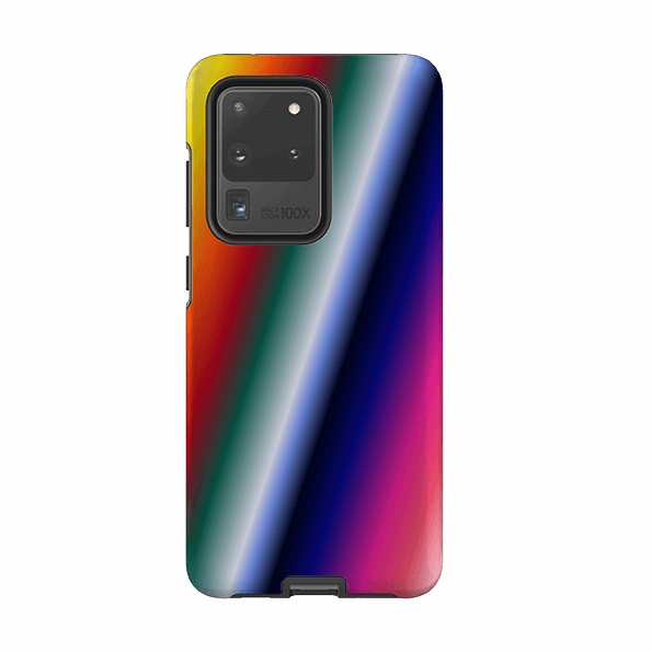 Cushioned Edge Modern Edge Layer Samsung Tough Case - Front Sequence By Kitty Joseph