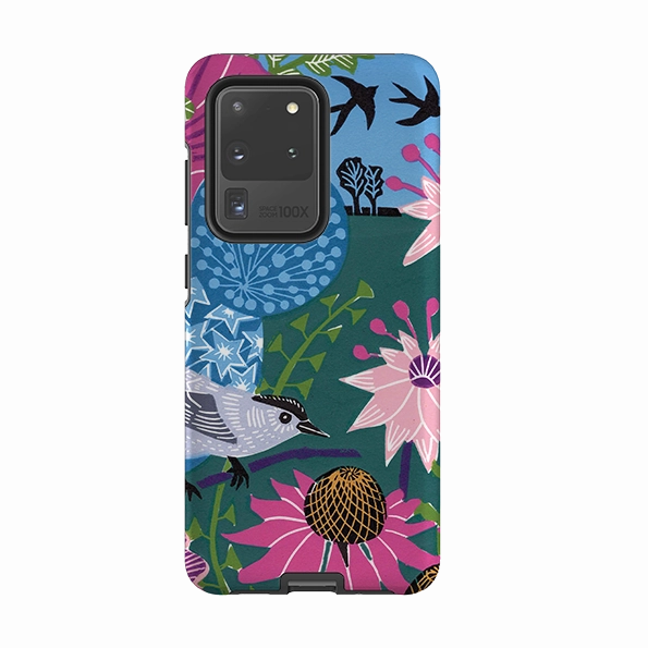 Samsung Tough Case - Garden By Kate Heiss Portable Protection Matte Pattern
