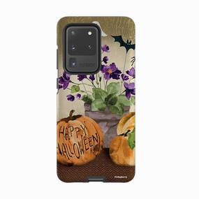 Samsung Tough Case - Halloween By Elisabeth Haager Hybrid Detail