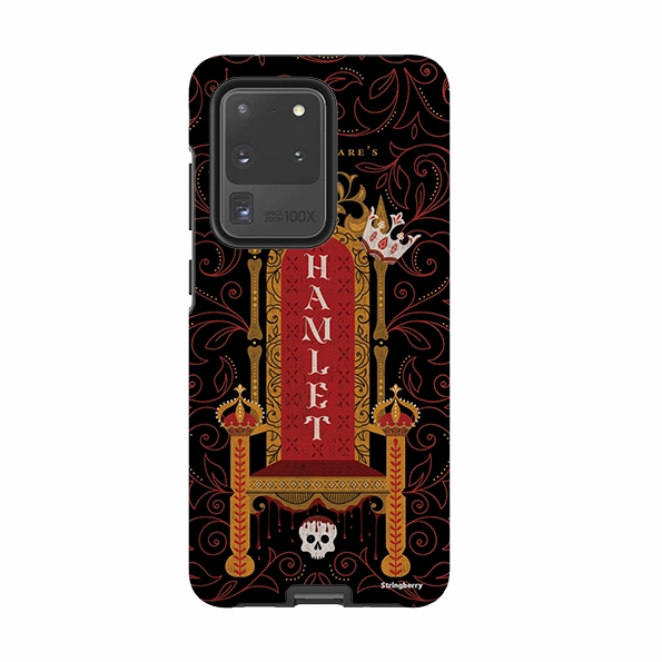 Smooth Layer Matte Pattern Design Samsung Tough Case - Hamlet By Jenny Zemanek