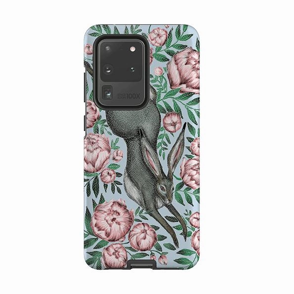 Comfort Use Samsung Tough Case - Hare And Peonies By Catherine Rowe