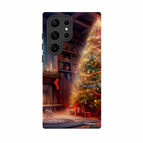 Slim Fitment Samsung Tough Case - Holly Jolly Christmas II