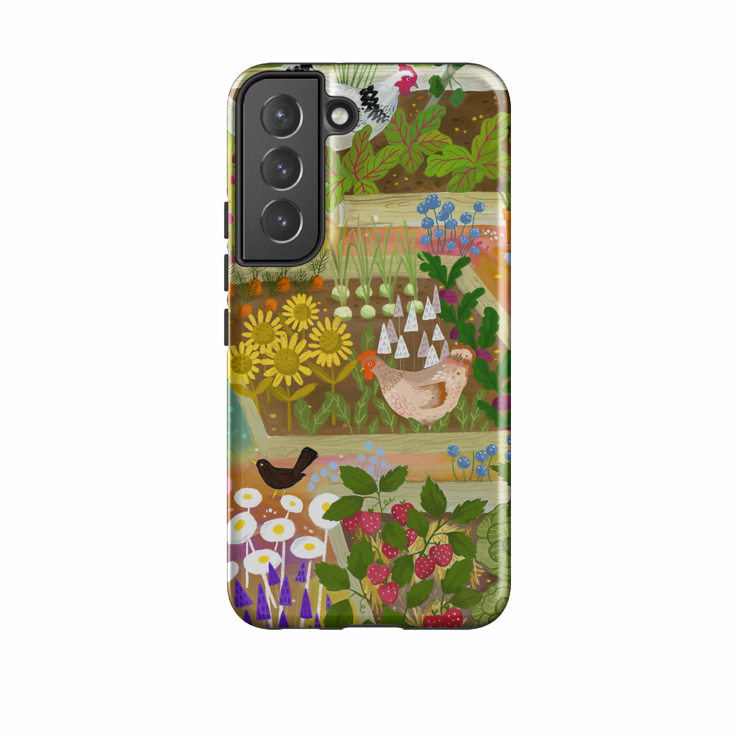 Samsung Tough Case - Home Grown By Bex Parkin Soft Shield Artistic Print