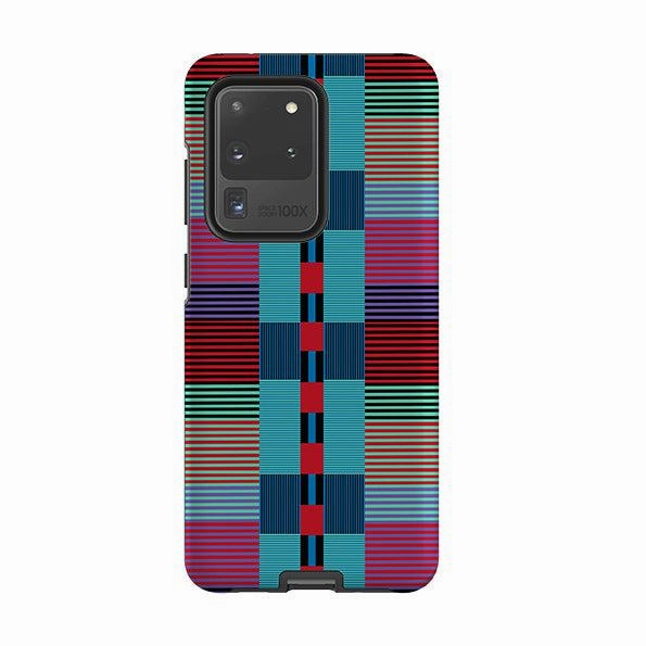 Samsung Tough Case - Indian Stripe By Cressida Bell Port Protection