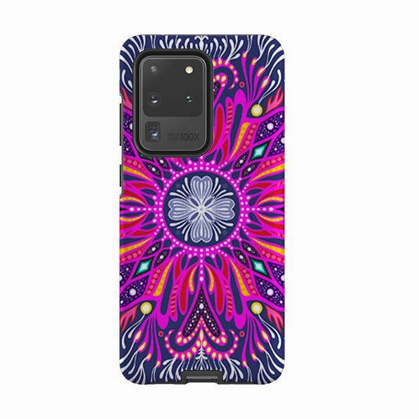 Edge Protection Protective Look Samsung Tough Case - Iris 1 By Mia Underwood