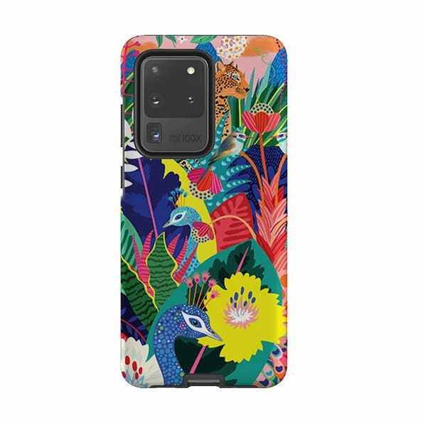 Samsung Tough Case - Jungle By Mia Underwood Comfort Layer Texture Refined Form