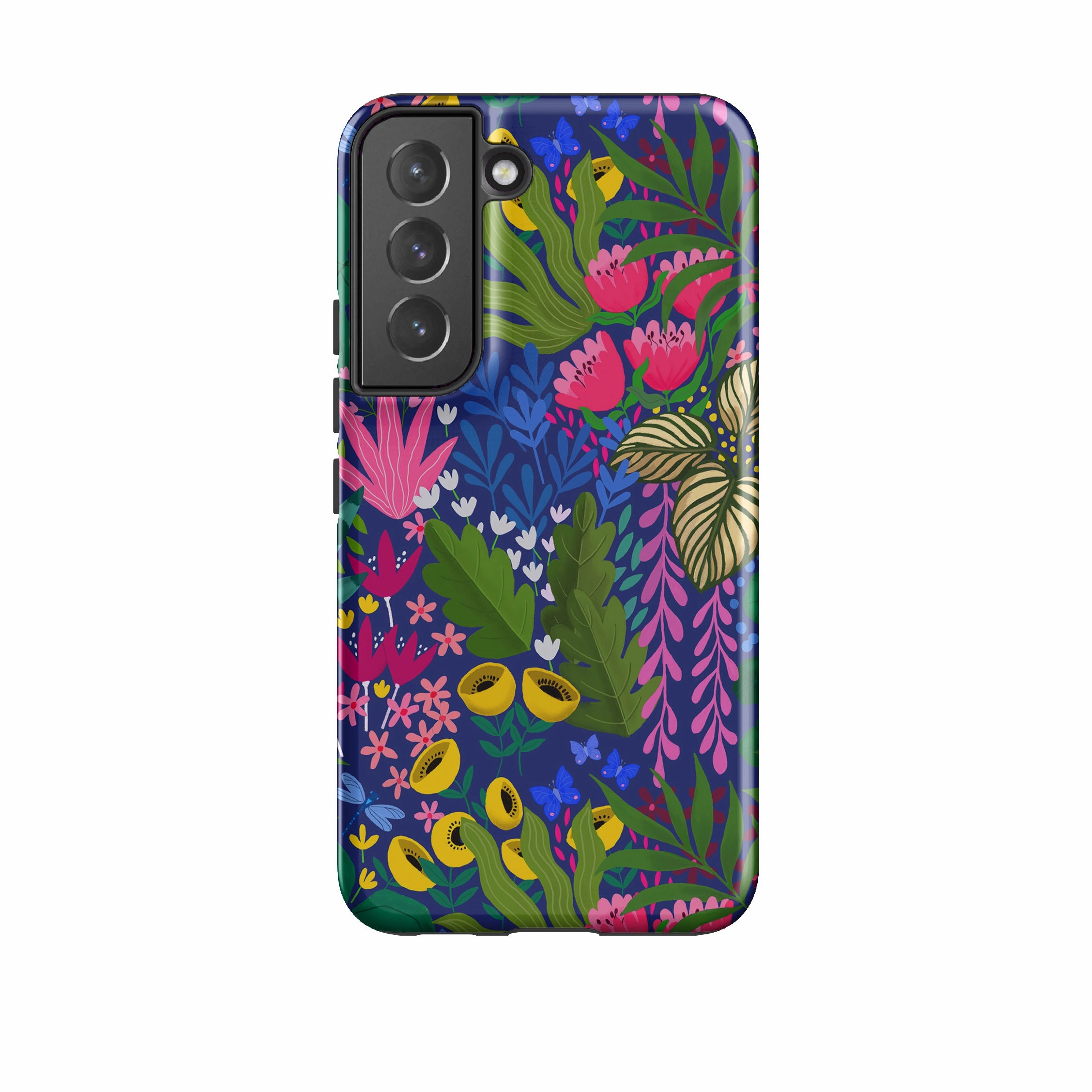 Stylish Aesthetic Samsung Tough Case - Jungle Fun Pattern By Bex Parkin