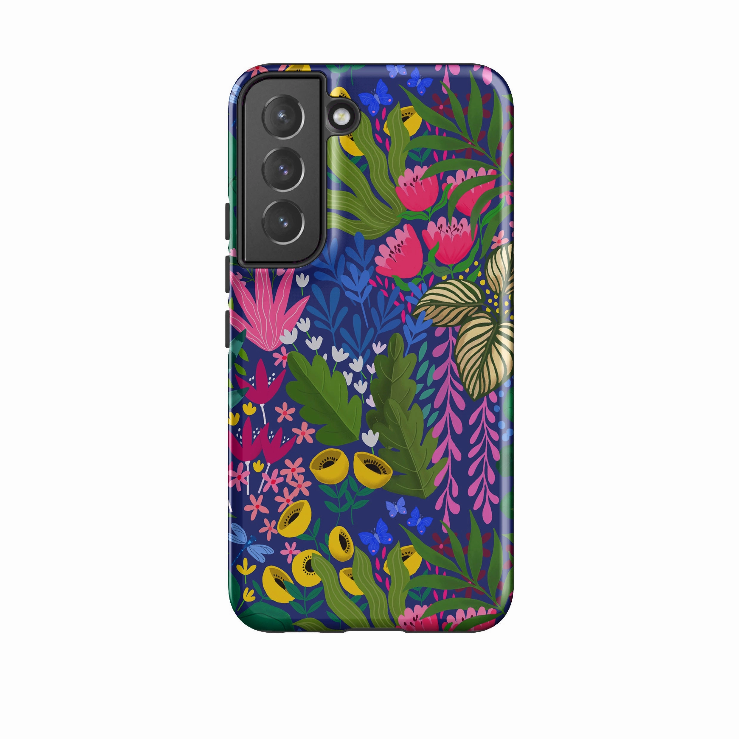 Slim Protection Light Structure Samsung Tough Case - Jungle Fun Pattern By Bex Parkin