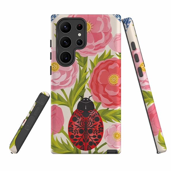 Scratch Proof Samsung Tough Case - Lady Lore By Nina Pace