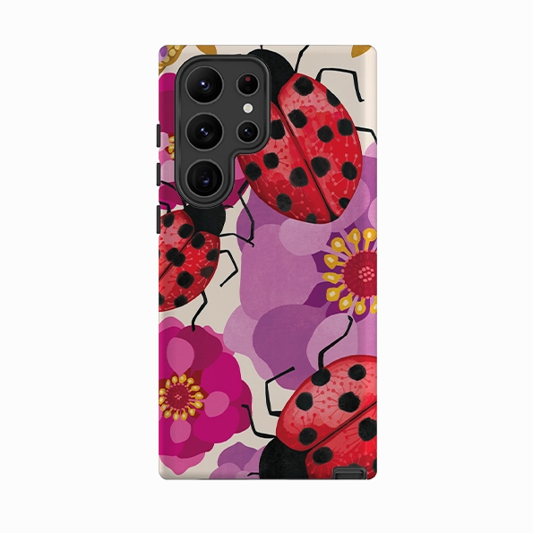 Samsung Tough Case - Lady Luck By Nina Pace Comfort Texture Finish