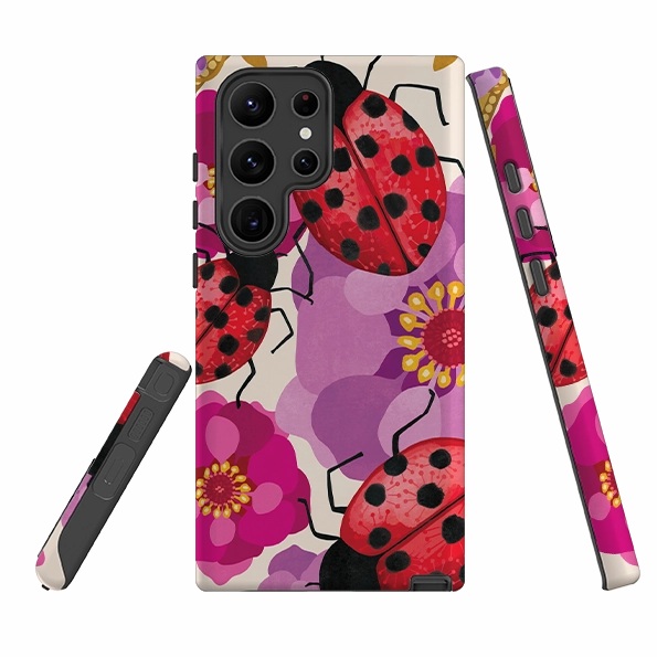 Samsung Tough Case - Lady Luck By Nina Pace Luxury Appeal Strong Frame