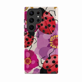 Samsung Tough Case - Lady Luck By Nina Pace Comfort Texture Finish