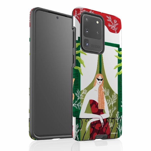 Samsung Tough Case - Le Sirenuse By Madalina Andronic Flexible frame
