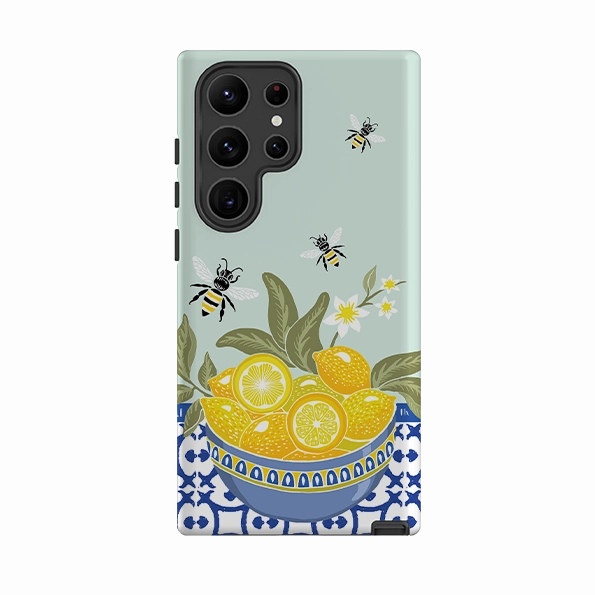 Sleek Feel Samsung Tough Case - Lemons By Kate Heiss