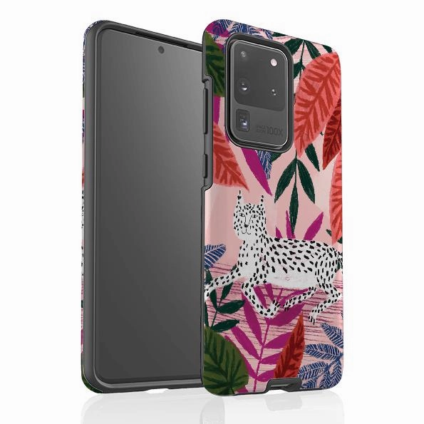 Samsung Tough Case - Leopard By Lee Foster Wilson Lightweight Frame Flexible Grip