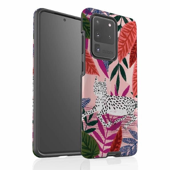 Samsung Tough Case - Leopard By Lee Foster Wilson Minimal Grip