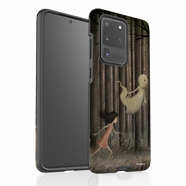 Drop Shield Samsung Tough Case - Little Ghost By Maja Lindberg