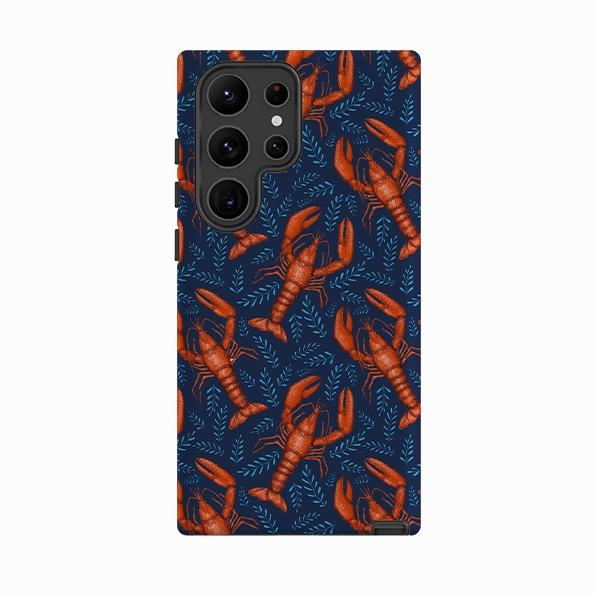 Flexible Protection Samsung Tough Case - Lobster II By Catherine Rowe