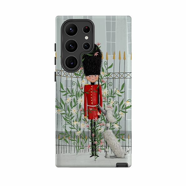 Light Protection Samsung Tough Case - London In Bloom By Maja Lindberg