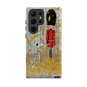 Samsung Tough Case - London In Leaves By Maja Lindberg Gloss Surface Affordable option