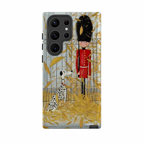 Samsung Tough Case - London In Leaves By Maja Lindberg Gloss Surface Affordable option