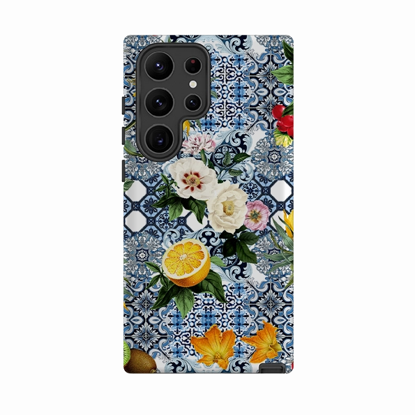 Samsung Tough Case - Manarola Pattern Versatile Design Slim Edge