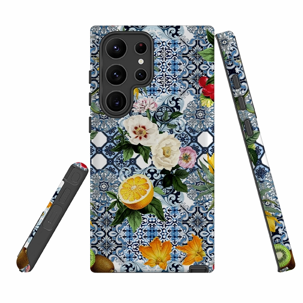 Samsung Tough Case - Manarola Pattern Matte Look Design