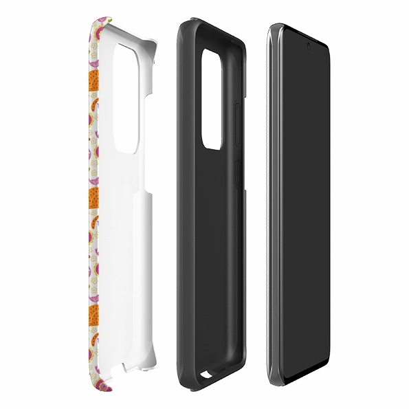 Samsung Tough Case - Marmalade Cat By Suzy Taylor Ergonomic Feel Wear resistant