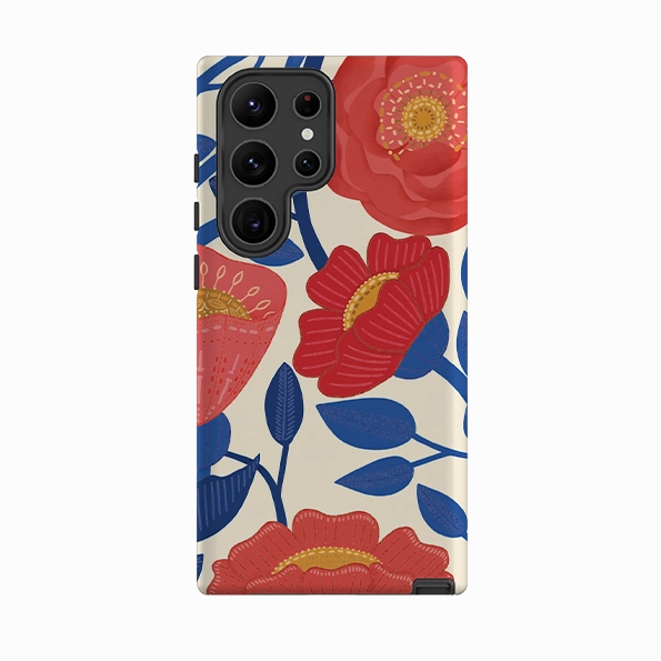 Matte Touch Samsung Tough  Case - May I By Nina Pace