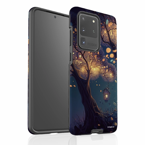 Luxury Layer Texture Samsung Tough Case - Mystic Living