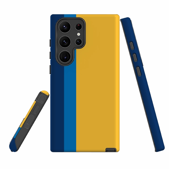 Samsung Tough  Case - New York Chroma Stripe Matte Layer Durable structure