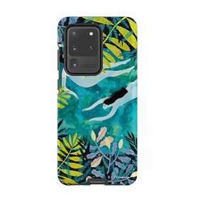 Hard Plastic Samsung Tough Case - Night Swimming By Madalina Andronic