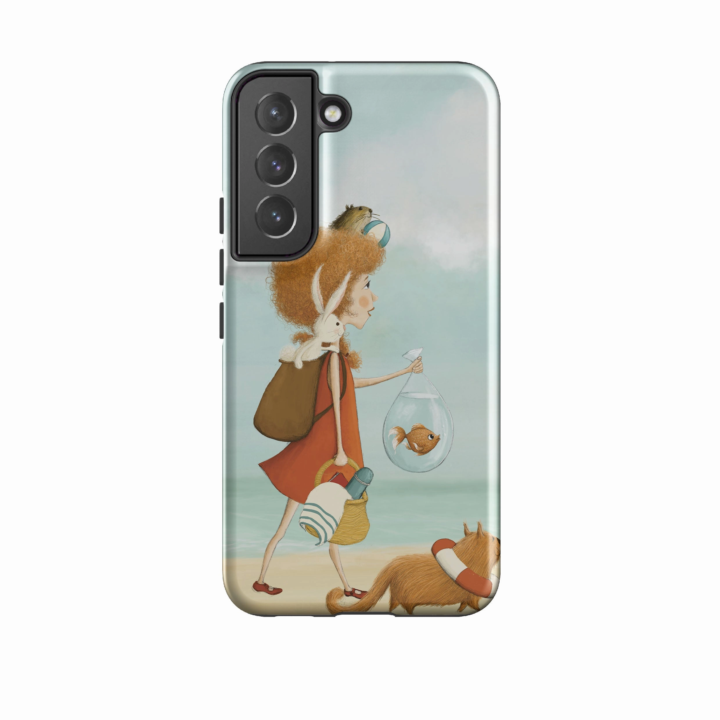 Minimal Grip Samsung Tough Case - On Vacation By Maja Lindberg