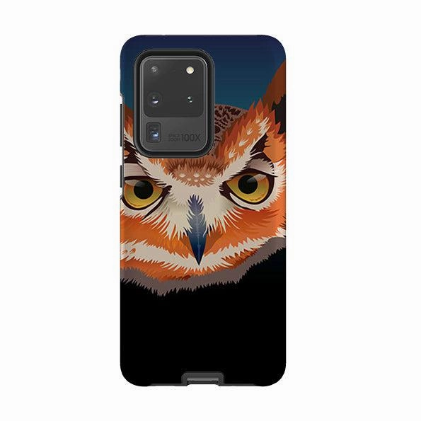 Samsung Tough Case - Owl By Mia Underwood Vibrant Colors