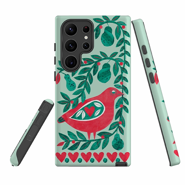 Samsung Tough Case - Partridge With Pears By Tracey English Comfort Build