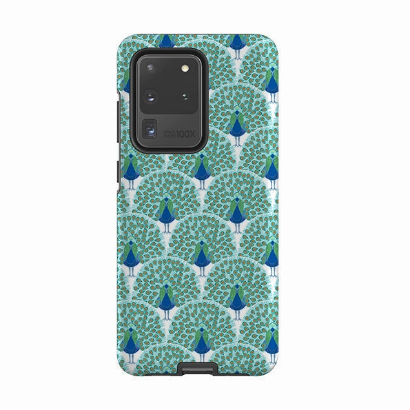 Samsung Tough Case - Peacock By Natalie Pedetti Prack Creative Accent